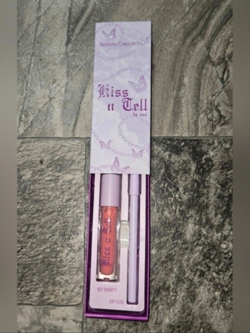 Beauty Creations Kiss n Tell Lip Duo BNIB